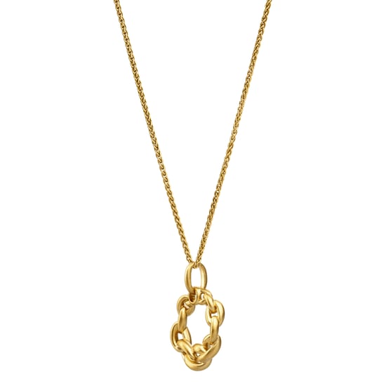 Orphelia 'Estelle' Women's 925 Sterling Silver Chain with Pendant - Gold ZH-7516/G