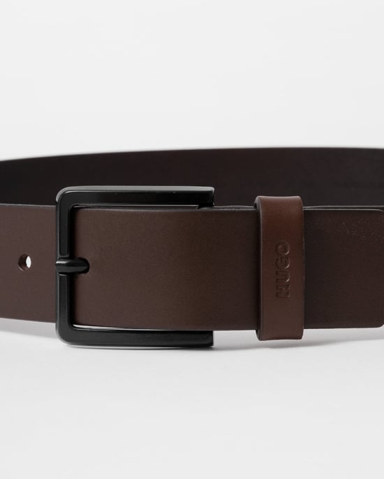 HUGO Gioni Mens Leather Belt NOS - Image 2