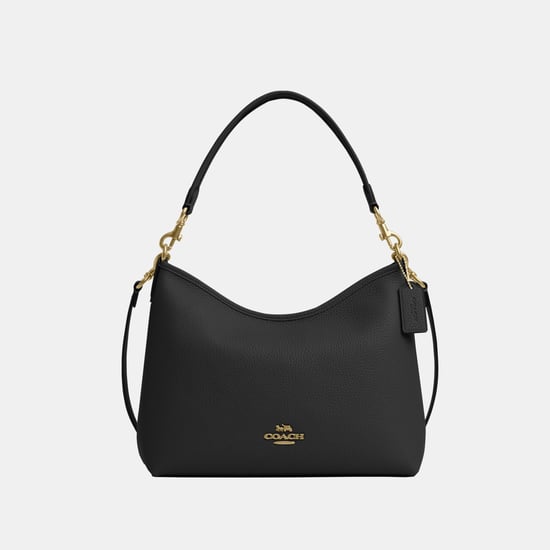 Laurel Shoulder Bag in Lux Pebble Leather