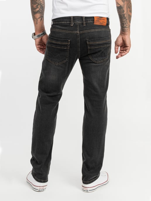 Lorenzo Loren Jeans Straight Leg Dunkelgrau - Image 3