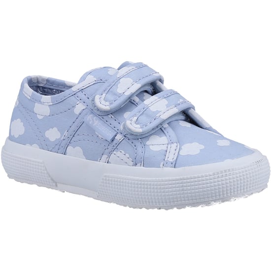 Superga 2750 Kids Straps Cloud Print Childrens Unisex Summer - Image 1