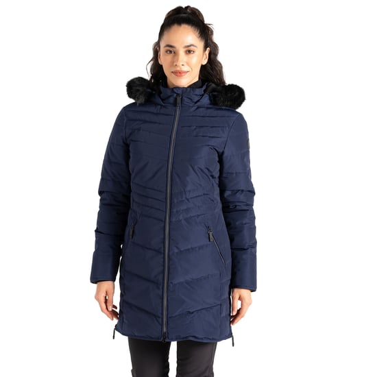 Dare 2B Dam Striking IIII Mid Length Vadderad jacka (Peacoat) - Image 3