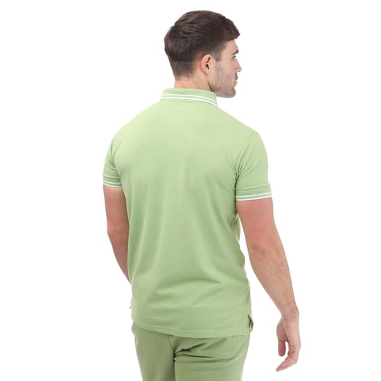 Men's One True Saxon Dixon Polo Shirt in Green - Image 2