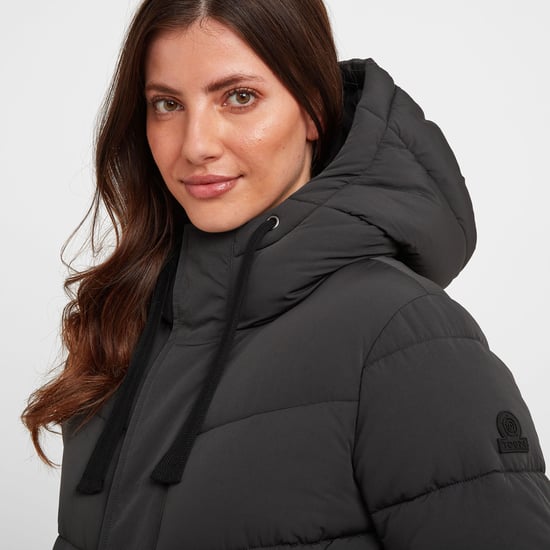 Raleigh Womens Jacket Washed Black