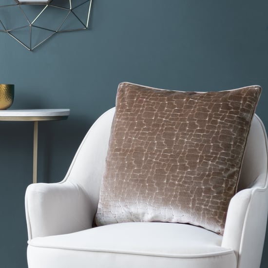 Paoletti Bloomsbury Cut Velvet Piped Cushion Cover - Image 5