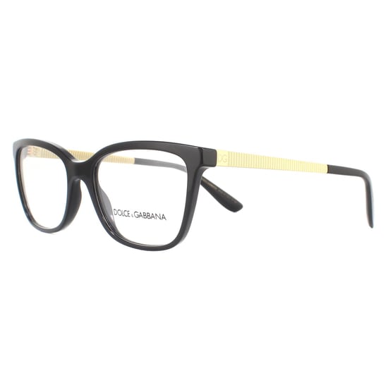 Dolce & Gabbana Rectangular Black Womens  Glasses Frames