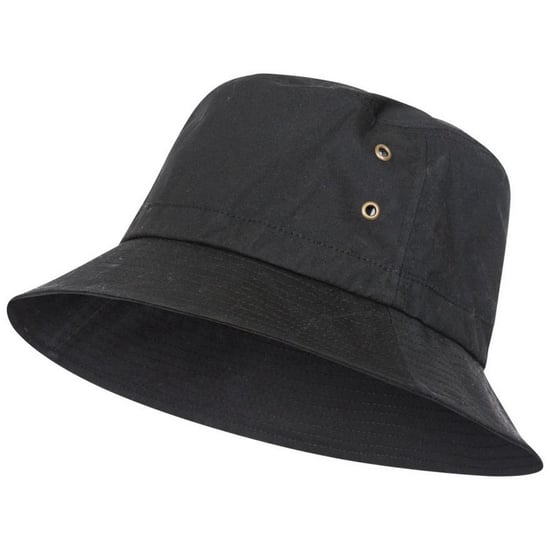 Trespass Unisex Adult Waxy Bucket Hat (Black)