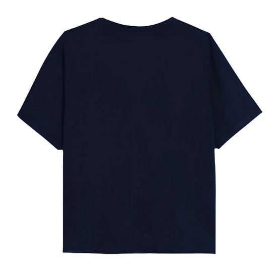Peppa Pig Girls Classic Doodle T-Shirt (Navy)