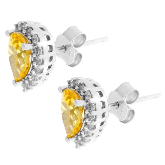 Orphelia 'Enora' Dames 925 Sterling Zilveren Stud Oorbellen - Zilver ZO-7226/CIT - Image 3