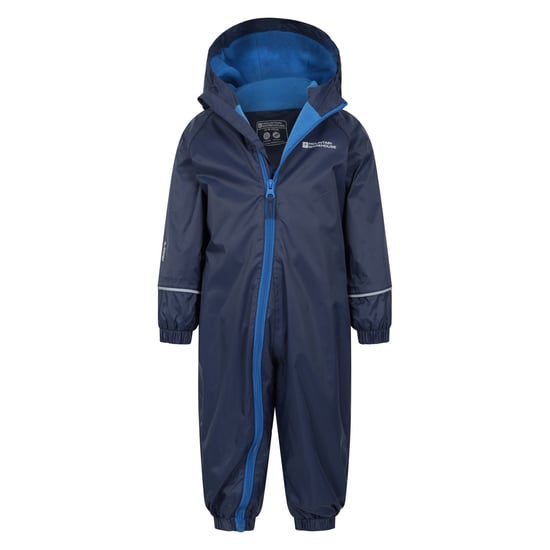 Mountain Warehouse Childrens/Kids Spright Waterproof Rain Suit (Navy) - Image 5