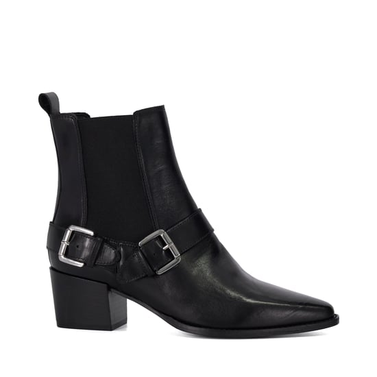 Dune Ladies Panino - Suede Buckled Chelsea Ankle Boots - Image 2