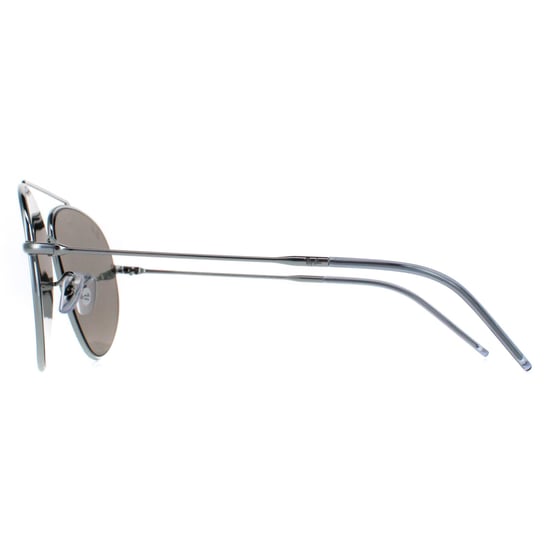 Ray-Ban Aviator Unisex Silver Blue Mirror RB0101S Aviator Reverse