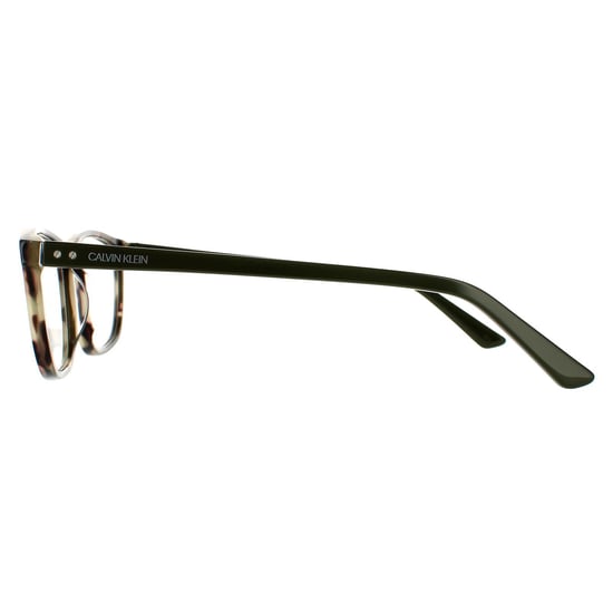Calvin Klein Square Mens Cargo Tortoise Glasses Frames - Image 3