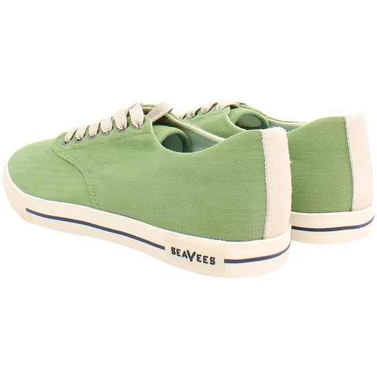 Seavees Hermosa Surfwash Herr Grön Plimsoll - Image 3
