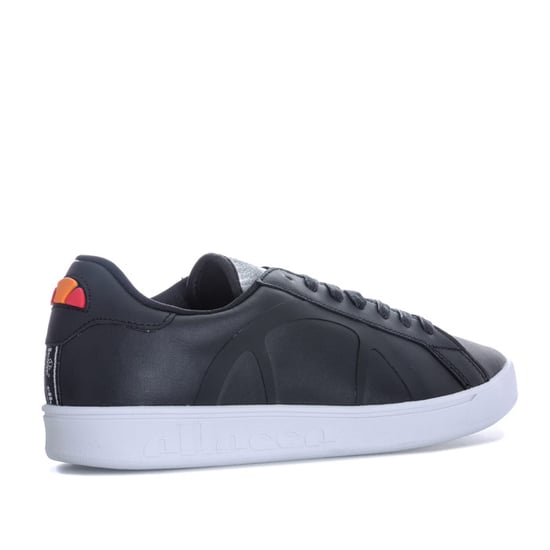 Women's Ellesse Campo Leather Trainers in Black