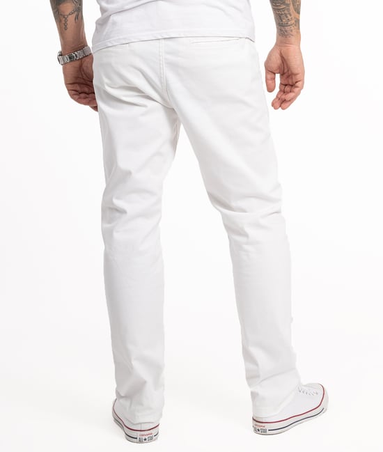Indumentum Stoffhose Weiß - Image 4