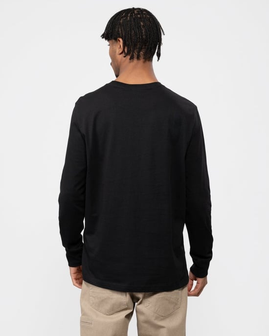 Paul Smith Mens Regular Fit Long Sleeve Zebra T-Shirt