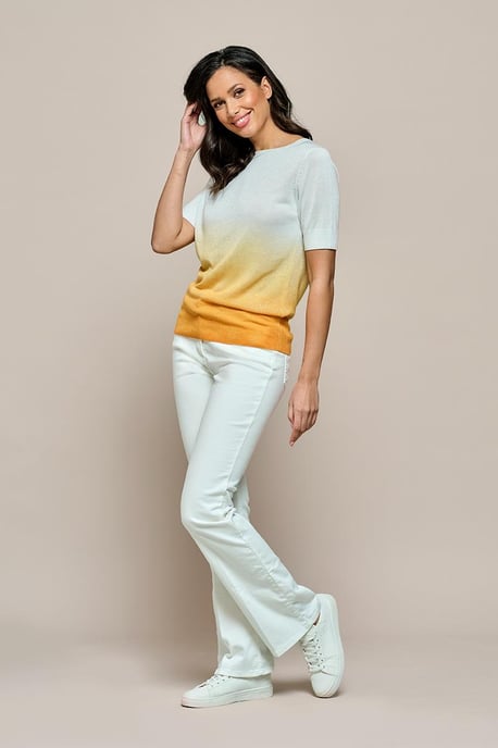 Corbyn Top Offwhite / Warmgeel - Image 2