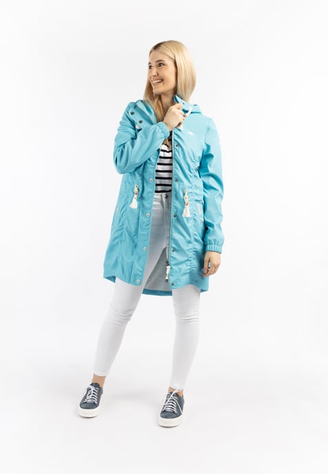 Schmuddelwedda Mackintosh bridgeport Dames DONKER AQUA-280 - Image 2