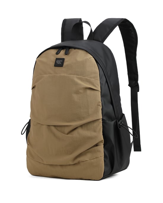 Aoking Backpack Unisex LIGHT BROWN - Image 2