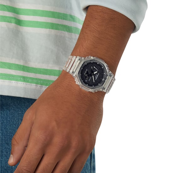 Casio G-shock Men's Transparent Watch GA-2100SKE-7AER - Image 5