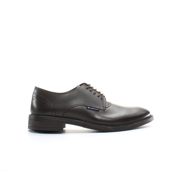 Ben Sherman Pat Mens Brown Shoes
