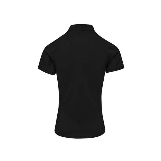 Premier Dames/Dames Coolchecker Plus Poloshirt (Zwart) - Image 2