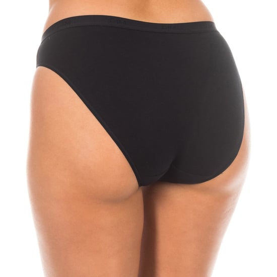 Pack-3 Les Pockets panties elastic fabric D4H00 woman