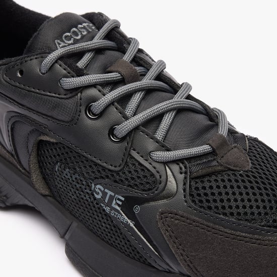 Boy's Lacoste Juniors L003 Neo Trainers in Black
