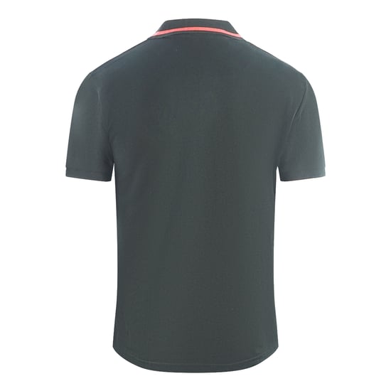 Cavalli Class Cirkulärt Orm-logotyp Svart Polo Skjorta - Image 2