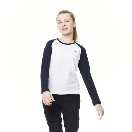 Craghoppers Kinderen/Kinderen Abbott NosiBotanical T-Shirt (Donker marineblauw/helder wit) - Image 2