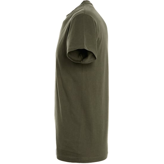 SOLS Mens Regent Short Sleeve T-Shirt (Army) - Image 3