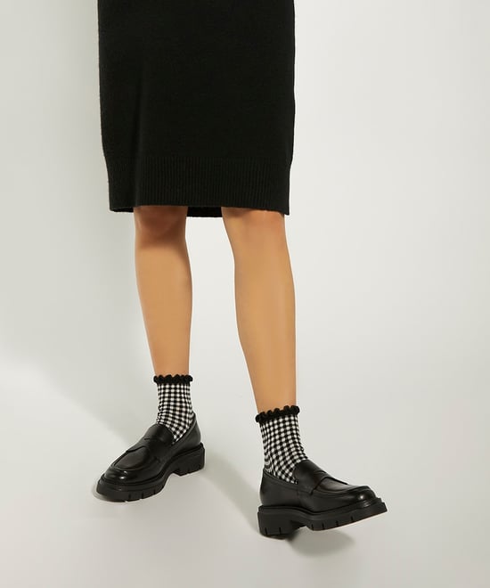 Dune Ladies GRACELYNE Chunky Penny-Trim Loafers Gracelyne
