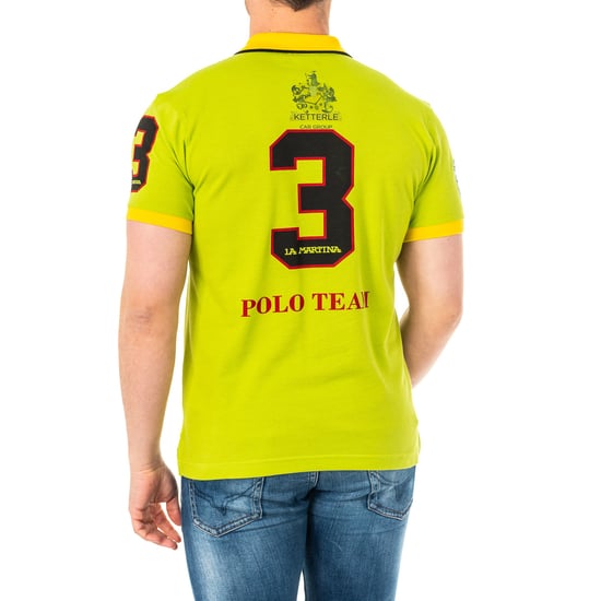Short sleeve polo with lapel collar 2MPS55 men