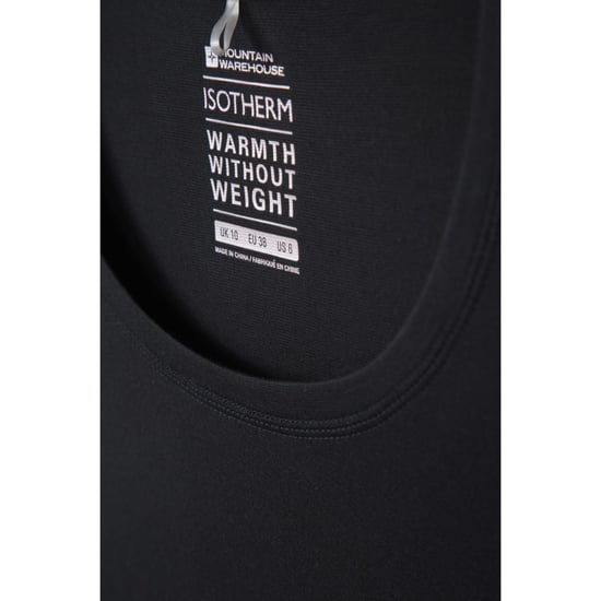 Mountain Warehouse Womens/Ladies Keep The Heat Thermal Top (Black)