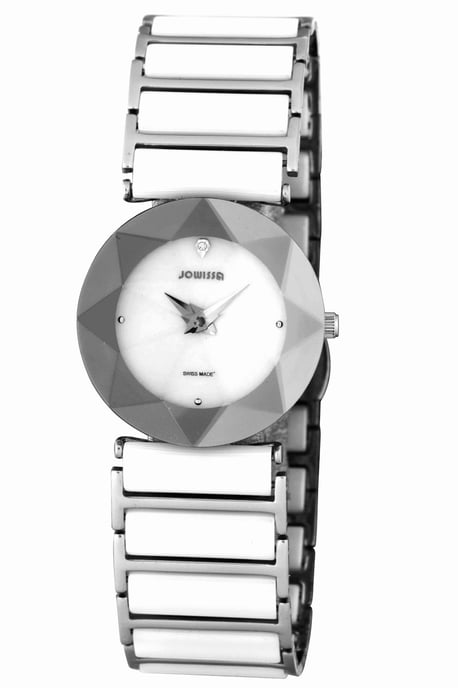 Jowissa: facet women'smother of pearl watch