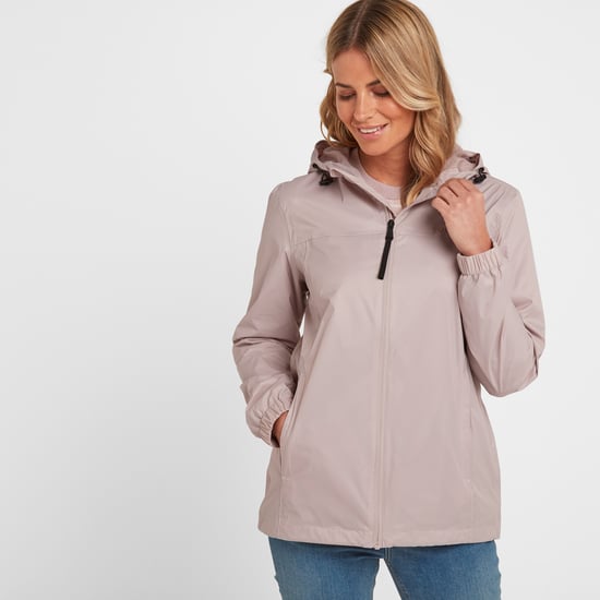 Craven Women's Waterproof Packaway Jacket Chalk Pink