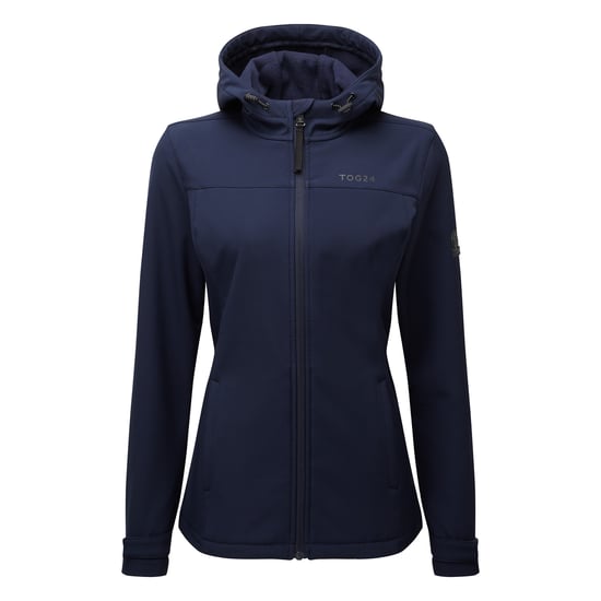 Keld Womens Softshell Hoodie Navy