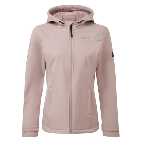 Keld Womens Softshell Hoodie Dusky Pink