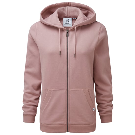 Mia Womens Hoodie Faded Pink