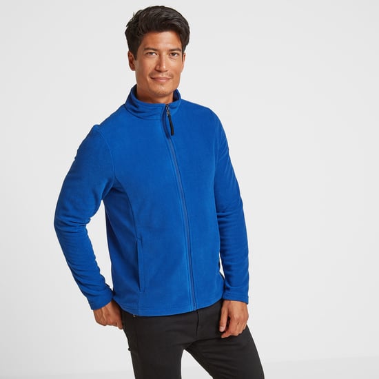 Shire Mens Fleece Jacket Royal Blue