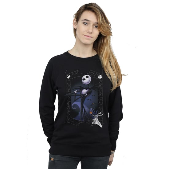 Disney Womens/Ladies Nightmare Before Christmas Pumpkin King Sweatshirt (Black)