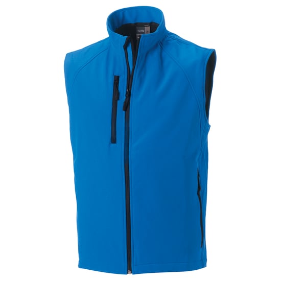 Russell Heren 3 Laags Zacht Schaaltje Giletjasje (Azuurblauw) - Image 1