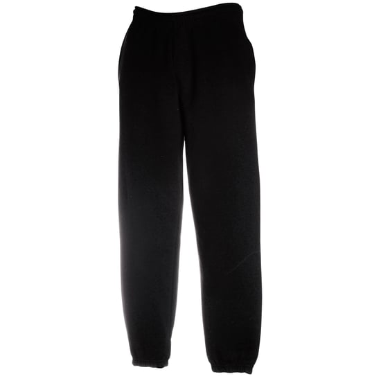 Fruit Of The Loom Heren Premium 70/30 Elastische Joggingbroek /Joggingsbroek (Zwart) - Image 2