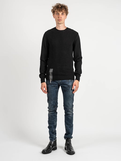 Les Hommes Pullover Men's Black