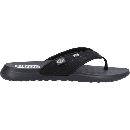 HEYDUDE Christi Flip Classic Polyurethane Women's Black Sandals - Image 5