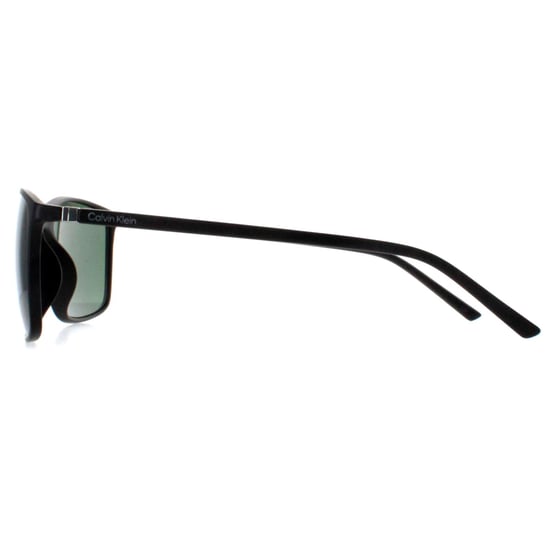 Calvin Klein Rectangle Mens Matte Black Green CK22558S