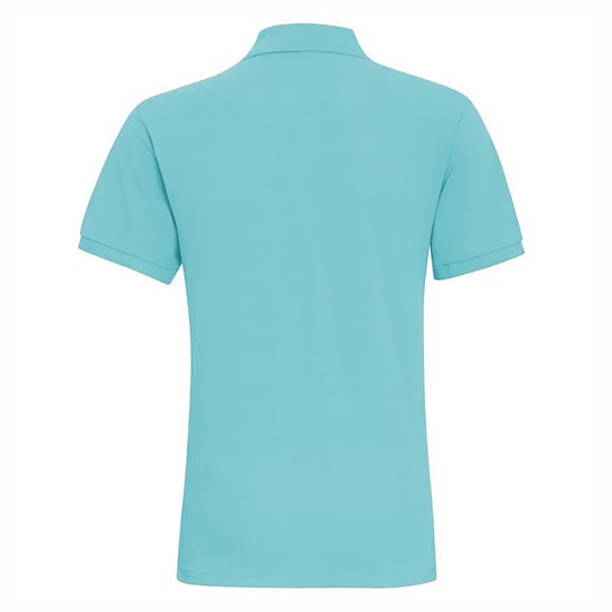 Asquith & Fox Heren Poloshirt met korte mouwen (Heldere oceaan) - Image 2
