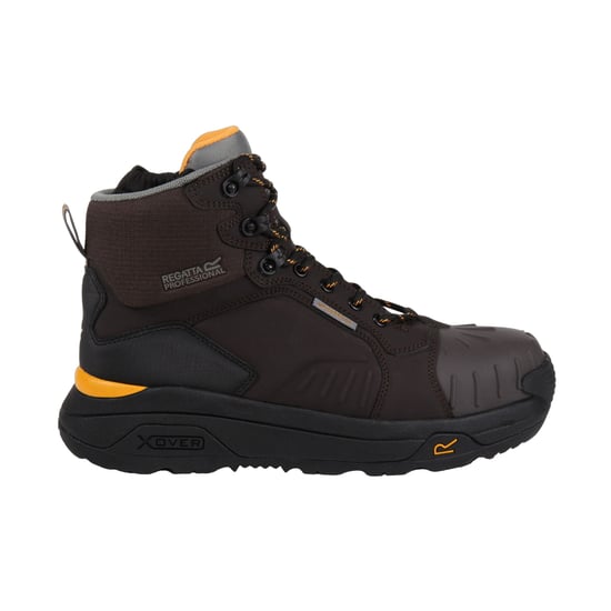 Regatta Mens Exofort Safety Boots (Chestnut/Black)