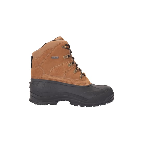 Mountain Warehouse Mens Range Cow Suede Snow Boots (mörk beige) - Image 3
